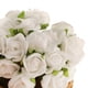 thumbnail image 5 of 200 Mini Rosas Artificiales Flores Ramo Novia Novia Decoración Rosa Soledad Flor de rosa artificial, 5 of 10