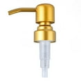 thumbnail image 5 of Fangkenuo 304 Stainless Steel Soap Dispenser Pump Replacement, 28/400 Thread Rust Proof Soap Pump Replacement for Regular Mouth Bottle Gold, 5 of 8