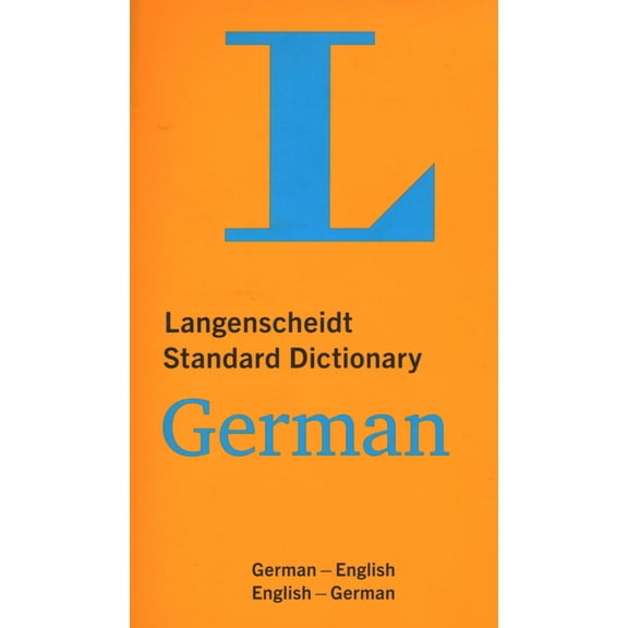 Langenscheidt Standard Dictionary German, (Paperback)
