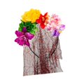 thumbnail image 4 of Velo de encaje de Halloween, diadema de flores, tocado gótico para novia y boda, para festival Vistoso Yuyangstore aro de pelo, 4 of 8