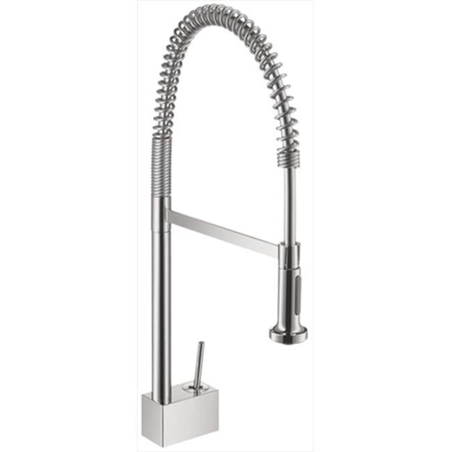 Axor 10820001 Starck Semi Pro Single Handle Kitchen Faucet In