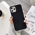 thumbnail image 1 of Silicone Phone Case for iPhone  Vans Style Waffle Bottom Soft Shell (Black+White,iphone15), 1 of 6