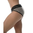 thumbnail image 2 of Just Intimates Ultra Soft Panties w/ Lace Trim (X-Small, Pack A), 2 of 3