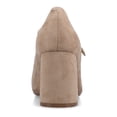 thumbnail image 4 of Journee Womens Talani T-strap Stacked Heel Almond Toe Comfort Dress Pumps, 4 of 10