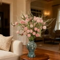 thumbnail image 5 of Under $3 Artificial Dandelion Ball Bouquet 3-Fruit Dandelion Ball Pvc For Living Room Vase Filler Wedding Arch Arrangement Pink (1Pc), 5 of 7