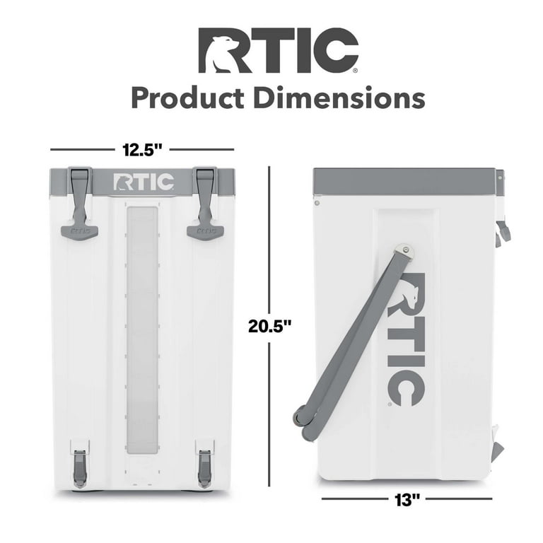 RTIC Halftime Large Sports Beverage Water Cooler, 6 Gallon Hard