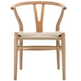 thumbnail image 3 of Poly & Bark Weave Chair in Natural (Set of 2), 3 of 6