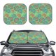 thumbnail image 2 of Fotbe Colourful Tie Dye Juego de 2 Piezas de Parasoles para Parabrisas | Bloqueador Solar para Auto | Accesorios Plegables para Protección Solar Interior-Large, 2 of 6