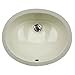 thumbnail image 3 of Nantucket Sinks UM-15x12-B 15-Inch by 12-Inch Oval Ceramic Undermount Vanity Sink, Bisque, 3 of 3