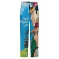thumbnail image 4 of Howls Moving Castle Mens Pajama Pants Microfleece Pajama Bottoms Sleepwear PJ Sleep & Lounge Pants, 4 of 7