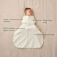thumbnail image 3 of ergoPouch 2.5 TOG Hip Harness Cocoon Swaddle Bag - Our Baby Swaddle Provides a Snug and Gentle Sleep - Swaddle for Baby Made of Organic Cotton & Breathable Material (3-6 Months, Oatmeal Marle), 3 of 5