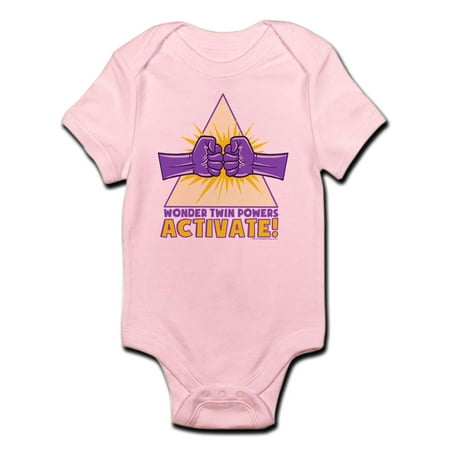 

CafePress - Wonder Twins Body Suit - Baby Light Bodysuit