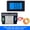 Black, variant on Mosiee Digital Ac Voltmeter Current and Voltage Meter Voltage and Current Display Black