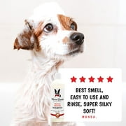 Magic White Brightening Dog Shampoo for White Dogs | Cherry Scented White Coat Pet Shampoo for White Hair & Smelly Dogs | Made In USA