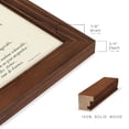 thumbnail image 2 of Printed Embellished Bookplate IV - Framed Print w/glass - Chestnut, 2 of 5