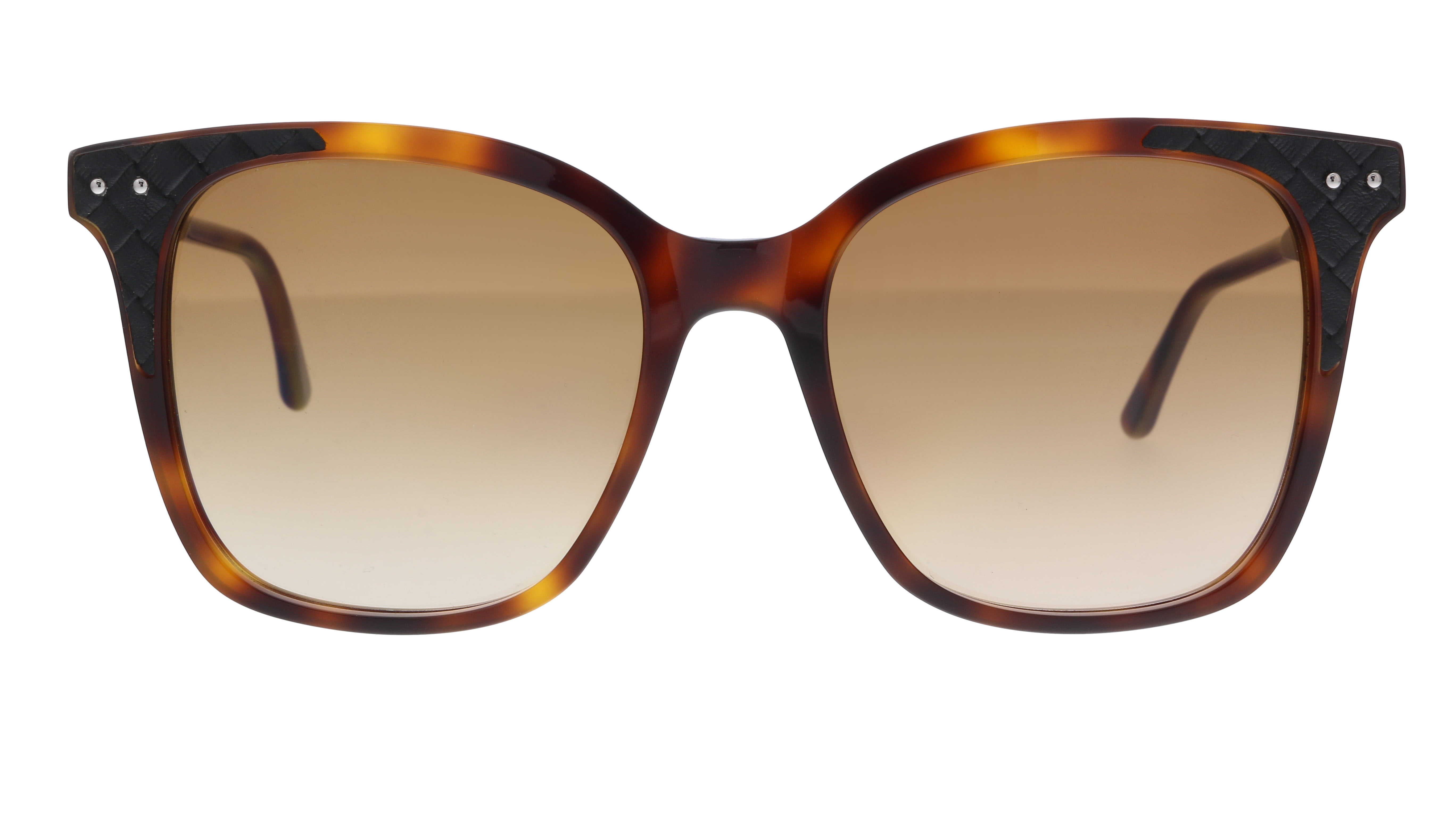 Bottega Veneta BV0118S-002  Brown  Rectangle Sunglasses for womens - image 2 of 5
