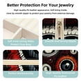 thumbnail image 3 of Halloween Eyeballs Travel Portable Jewelry Box - Square Organizer Box with Bracelet Holder, Earring Organizer – Store Rings, Earrings, Necklaces, Bracelets, and More! Suitable for Girls and Women, 3 of 6