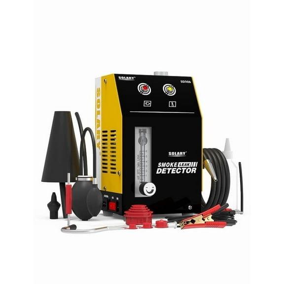 Automotive EVAP Smoke Machine Test - 12V DC Vacuum Smoke Leak Detector with Built-in Air Pump