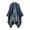 Navy, variant on Poncho Shawl Boho Cardigans Travel Plaid Shawl Open Front Cape Warm Oversized Sweaters Casual Cardigan Shawls Fall Winter Blanket Shawl Wraps Basic Poncho Color Block Sweater Purple One Size