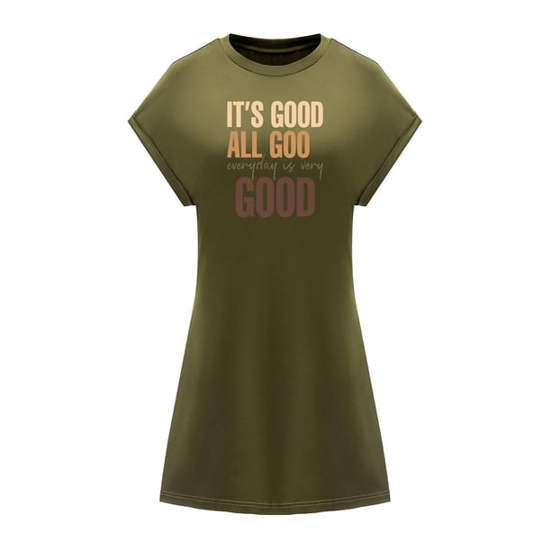 Vestidos cortos de verano para mujer, vestidos suaves para mujer, perfectos para desplazarse M
