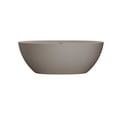 thumbnail image 4 of MIKIBAMA Beige Resin Stone Freestanding Soaking Bathtub - 63"L x 30.7"W, 4 of 10