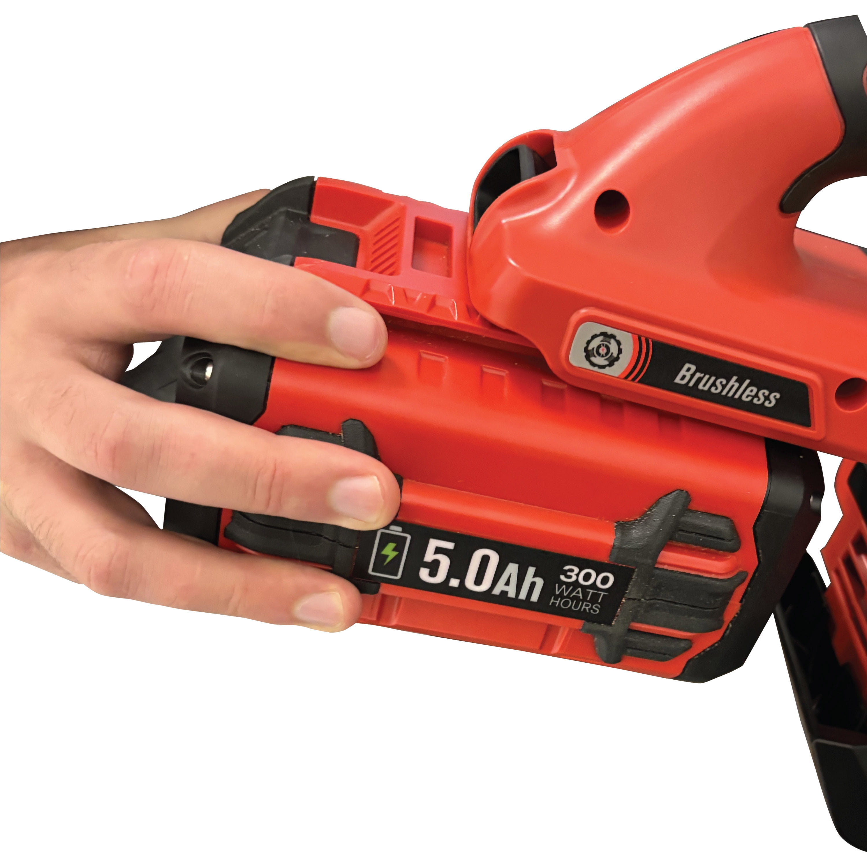 PRORUN 60V 810 CFM 190 MPH Cordless Handheld Leaf Blower with 5.0 Ah Battery and Charger