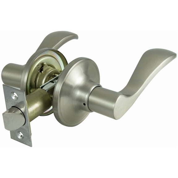 ProSource 7308612 Passage Naples Leverset, Left Hand/Right Hand Grip, Satin Nickel (US15)