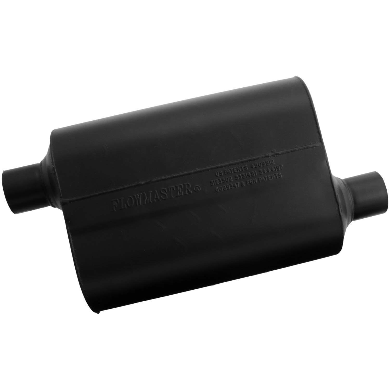 Flowmaster 952448 Super 40 Muffler - 2.25 Offset In / 2.25 Offset Out - Aggressive Sound