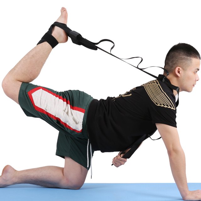 Amdohai Pilates Yoga Dance Belt Exercise Stretch Strap for Physical Therapy Flexibility Training