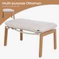 thumbnail image 5 of GRANDPATIO Outdoor Adjustable 2-Position High Back Sofa With Ottoman - High Backrest - 1 Piece, 5 of 9