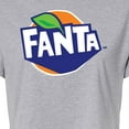 thumbnail image 3 of Coca-Cola - Fanta Costume - Juniors Cropped Cotton Blend T-Shirt, 3 of 5