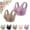 Purple, variant on Hana Bra for Senior Women, 2Pcs Cotton Buttonless Comfy Lifting Shaping Bras, Full Coverage Underwire-Free Push up Bras Soft Breathable Bras for Older Women Daily Wear