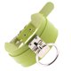 thumbnail image 2 of Minnieouse Moda Punk gótico ancho PU cuero O anillo Collar gargantilla collar mujer joyería Ropa, zapatos y accesorios Miscelánea anillo de plata y verde, 2 of 6