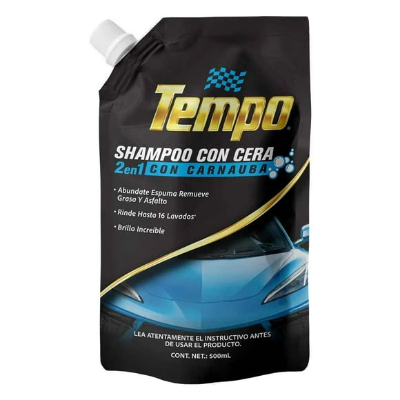 SHAMPOO PARA COCHE CON CERA TEMPO 500ML E304293000
