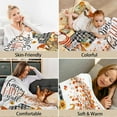 thumbnail image 4 of Fall Blanket, Truck Fall Throw Blanket, Autumn Decorations for Home, Gnome Soft Throw Blankets 50"X60", 4 of 6
