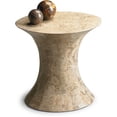 thumbnail image 5 of Butler Specialty Company Jaxon Oval Fossil Stone Side Table In Heritage Finish, 5 of 5