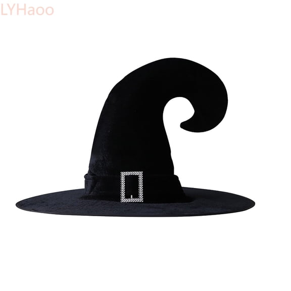 LYHaoo Girls Witch Hat Halloween Witch Hats Kids Costume Party Dress Up Decorative Props