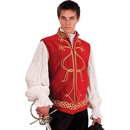 Legend Vest in Red, size: Small | Cotton by Medieval