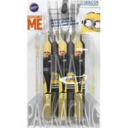 Wilton Minion 10ct Candle Sticks