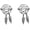 Clear, variant on 2PCS 316L Surgical Steel 14G 16G Nipple Rings CZ Feather Dream Catcher Nipple Shield Barbells Women Nipplerings Piercing Bars 16mm 5/8 Inch