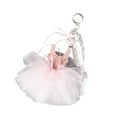 thumbnail image 5 of Fashionable Dance Accessory Charm With Glittering Pearls And Ribbon Artistic Ballet Shoe Pendant For Purse Decors, 5 of 9