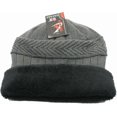 thumbnail image 2 of Men's Winter Warm Knit Skull Hat Fleece Lining (Red) 1 Pieces, 2 of 3