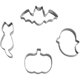 thumbnail image 1 of Mini Halloween Cookie Cutter Set - 4 Pieces Stainless Steel, 1 of 2