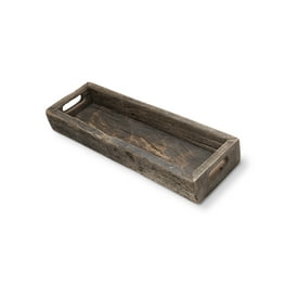 Natural Brown Reclaimed Wood With Grains And Knots Highlight Tray Natural Brown Reclaimed Wood With Grains And Knots Highlight Tray