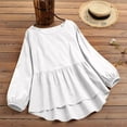 thumbnail image 4 of Cilsoka Long Sleeve V Neck Shirts for Women Plus Size Workout Tops for Women Long Sleeve Mesh Trendy Shirts for Women Fall Winter Black Blouses for Women Crop My Orders past Orders, 4 of 5