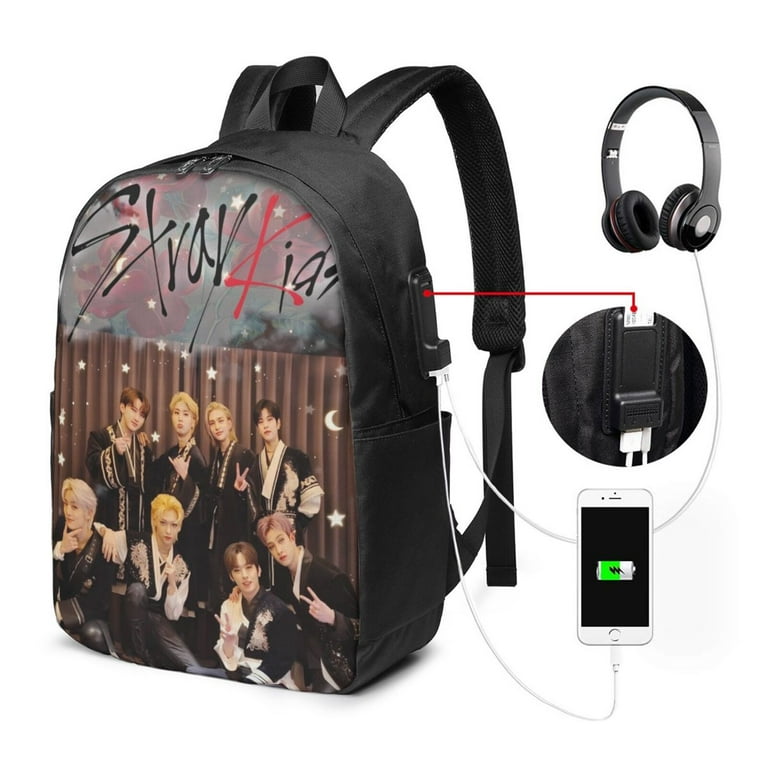 Kpop Stray Backpack For Men Women Teen , Water Resistant Casual