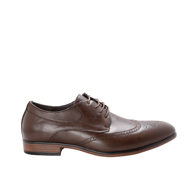 Zapatos Steven color café oscuro con detalle perforado 29.0 Dorothy Gaynor Zapatos Steven color café oscuro con detalle perforado 29.0