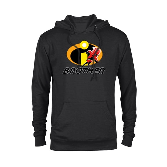 Disney and Pixar’s The Incredibles Dash Brother Family - Pullover Hoodie for Adults - Customized-Black