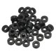 thumbnail image 1 of Arandela plana de goma Uxcell M6 60 paquetes 6mm ID 12mm OD espaciador de sellado anillo de junta negra, 1 of 6