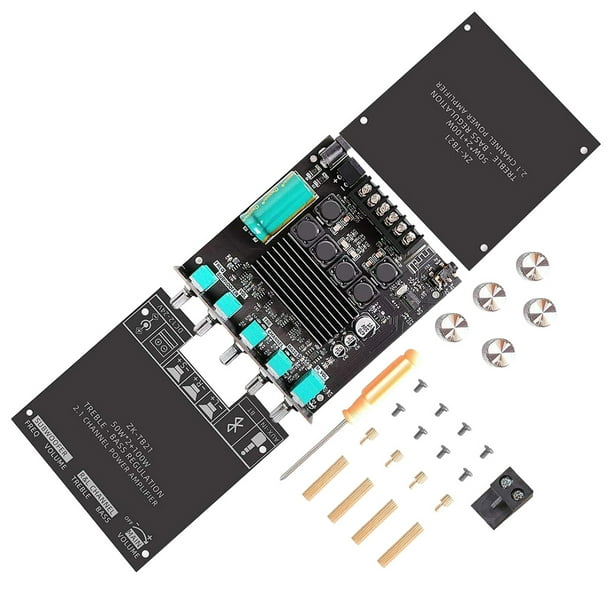 Audio Power Amplifier Module 2.1 Channel Bluetooth AUX Input Digital